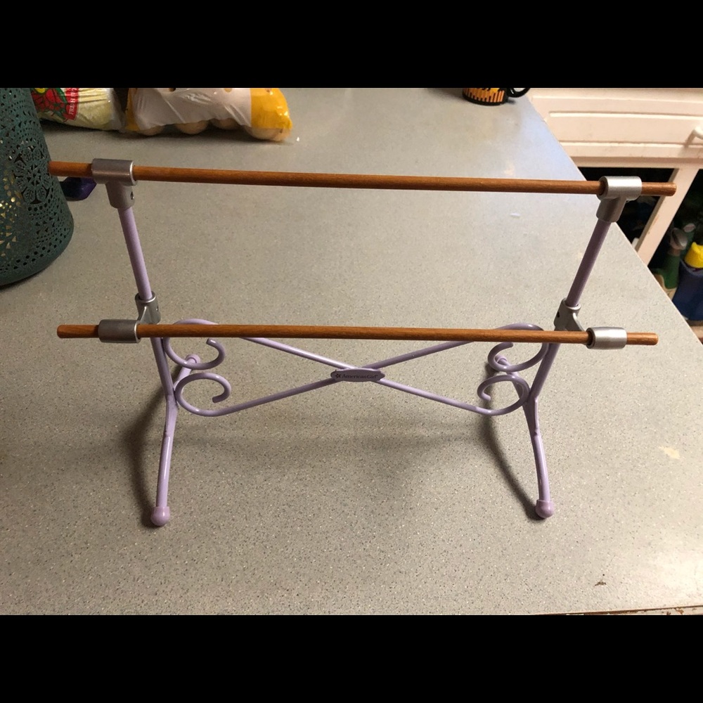 American girl Ballet Barre Isabelle bar only